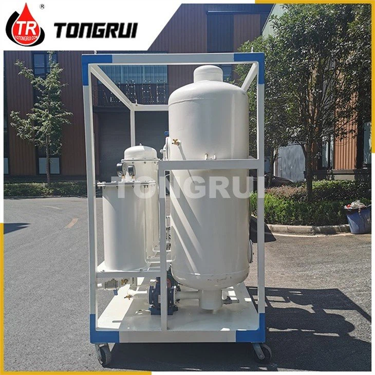 vacuum industrial oil purification plant